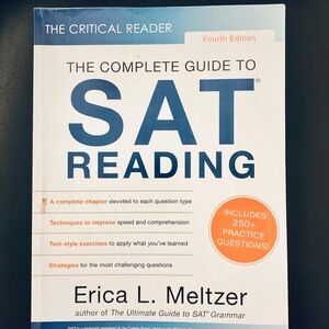 The Complete Guide to SAT Reading Book